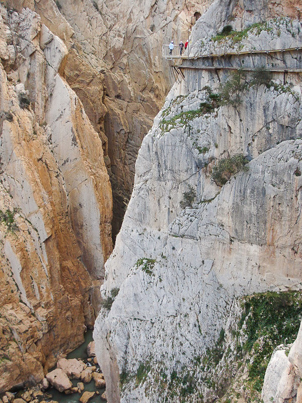 Endülüs'te Camino del Rey