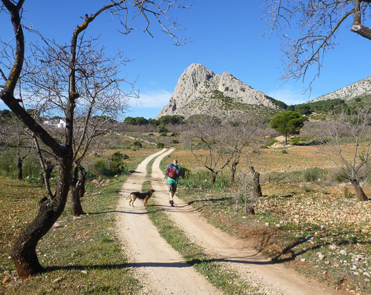 El Chorro'da tırmanışa giderken
