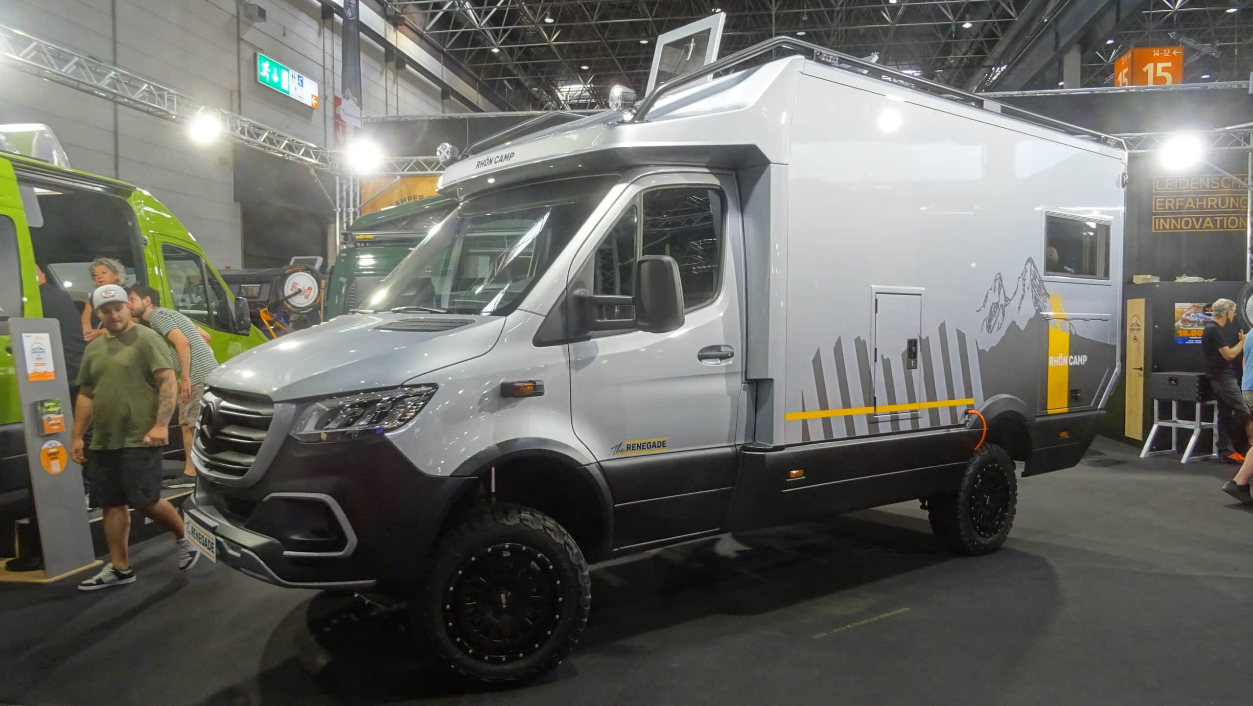 Innovations Caravan Salon 2024: Rhön Camp Renegade 4×4 – lüks donanımlara sahip yarı entegre karavan