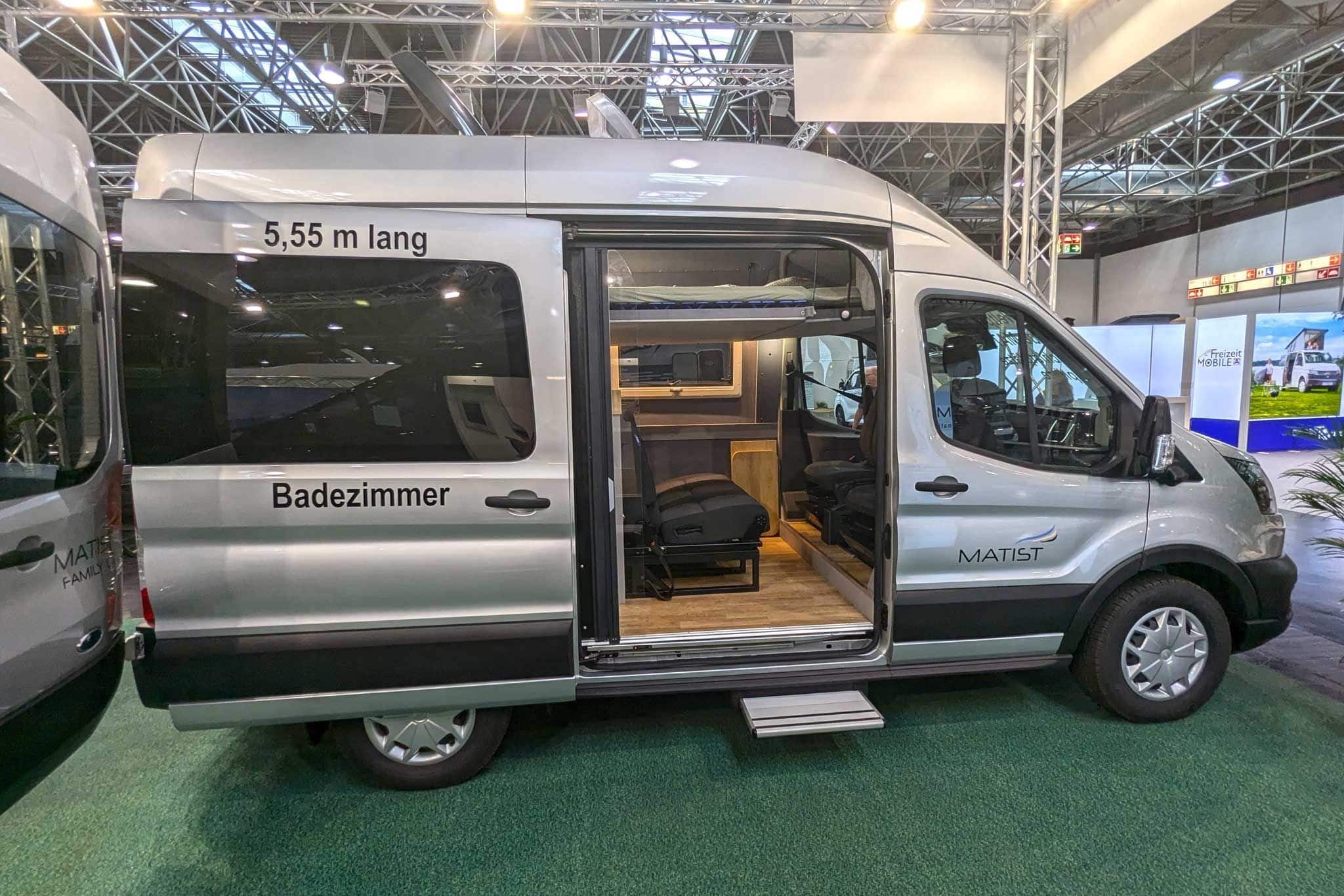 Matist Family L (2024) – 5 kişiye kadar yaratıcı Ford Transit karavan