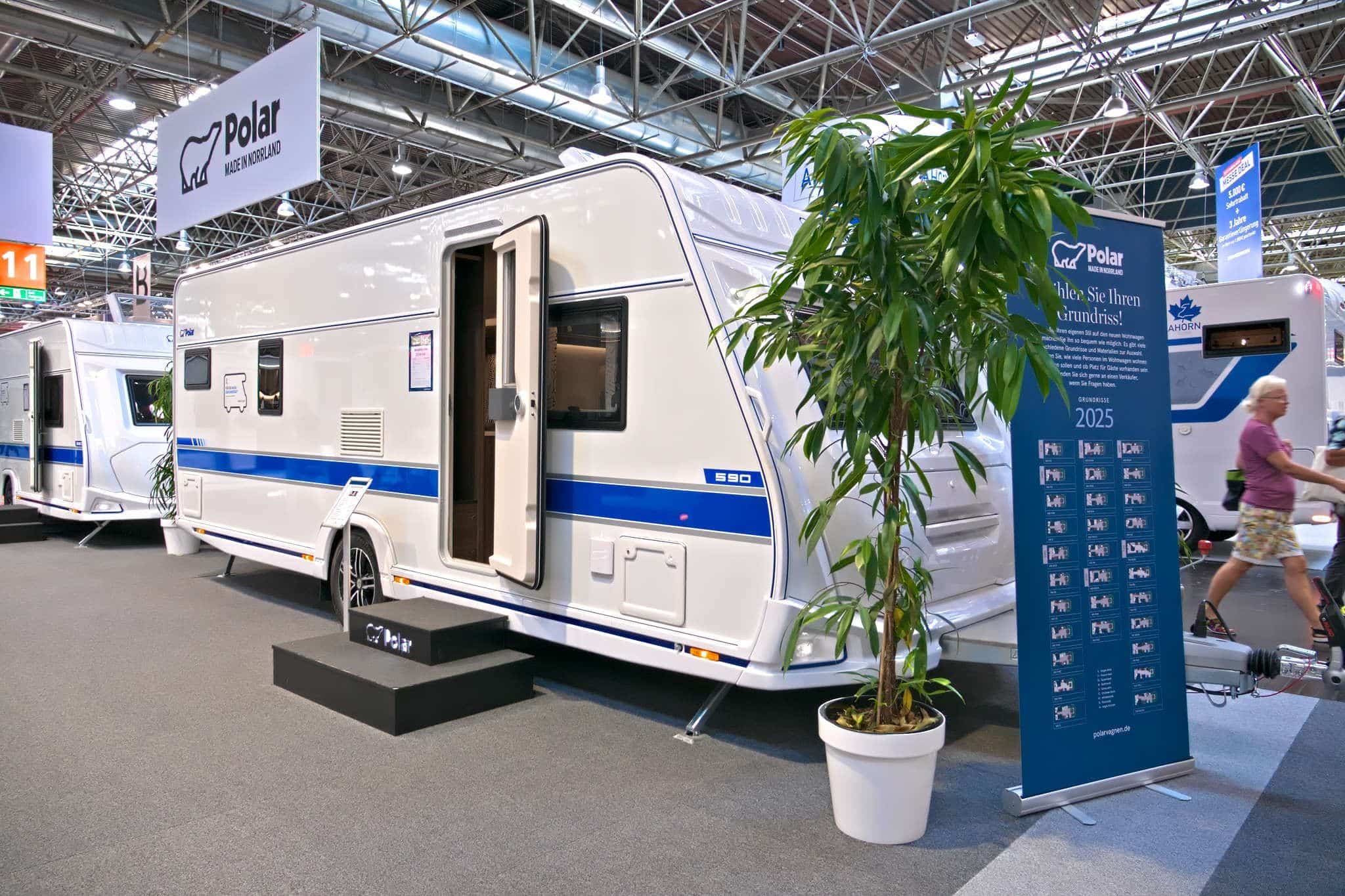 Polar Blueline 590 BFW (2025) – 5 kişiye kadar lüks karavan