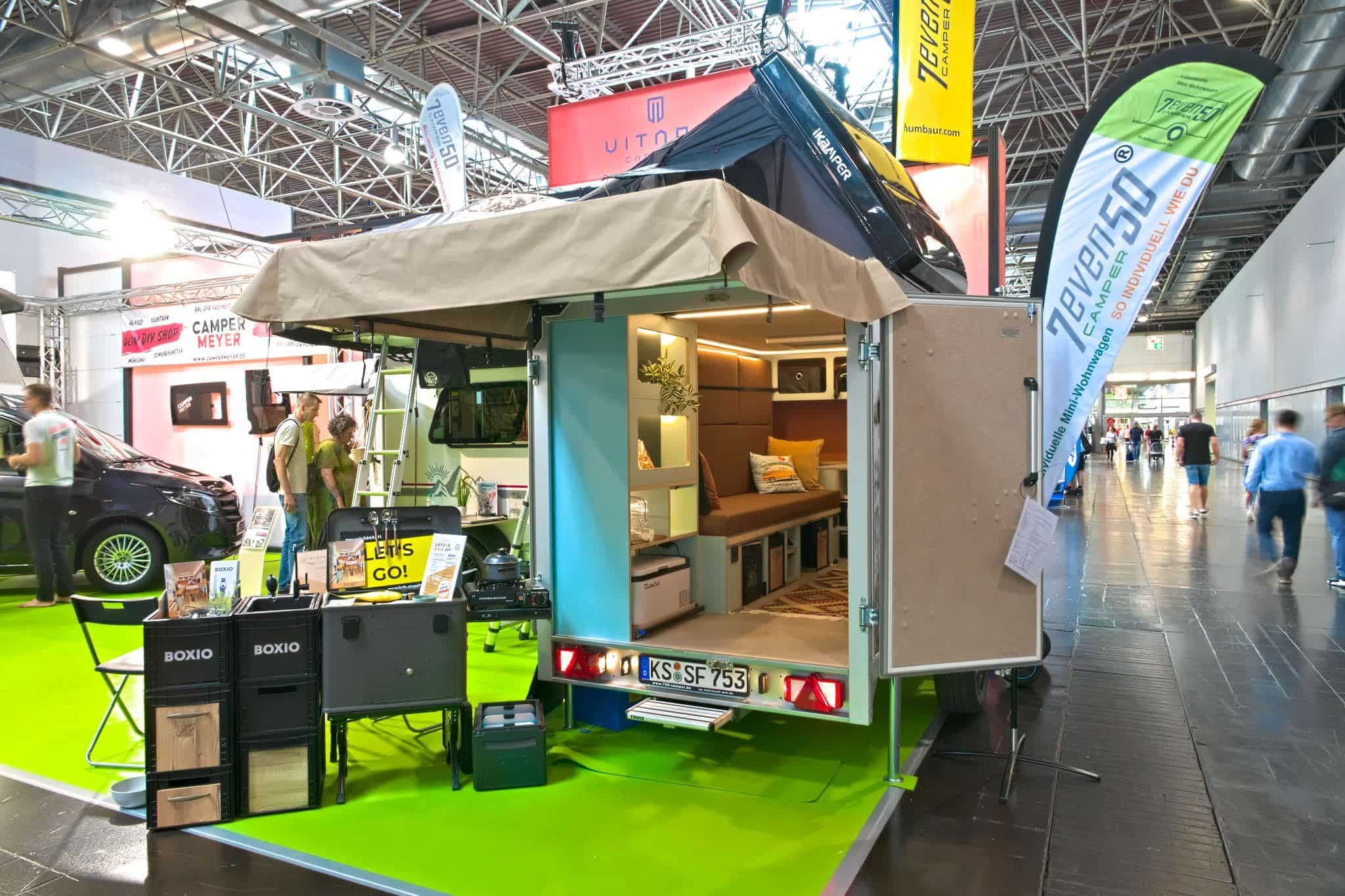 7even50 Mini-Travel (2025) – Çatı çadırlı ve 5 yatağa kadar mini karavan