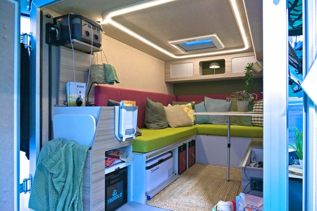 7even50 Mini-Travel (2025) - Çatı çadırlı ve 5 yatağa kadar mini karavan 6 7even50 durchschuss caravan salon 2024 c jalil landero flores
