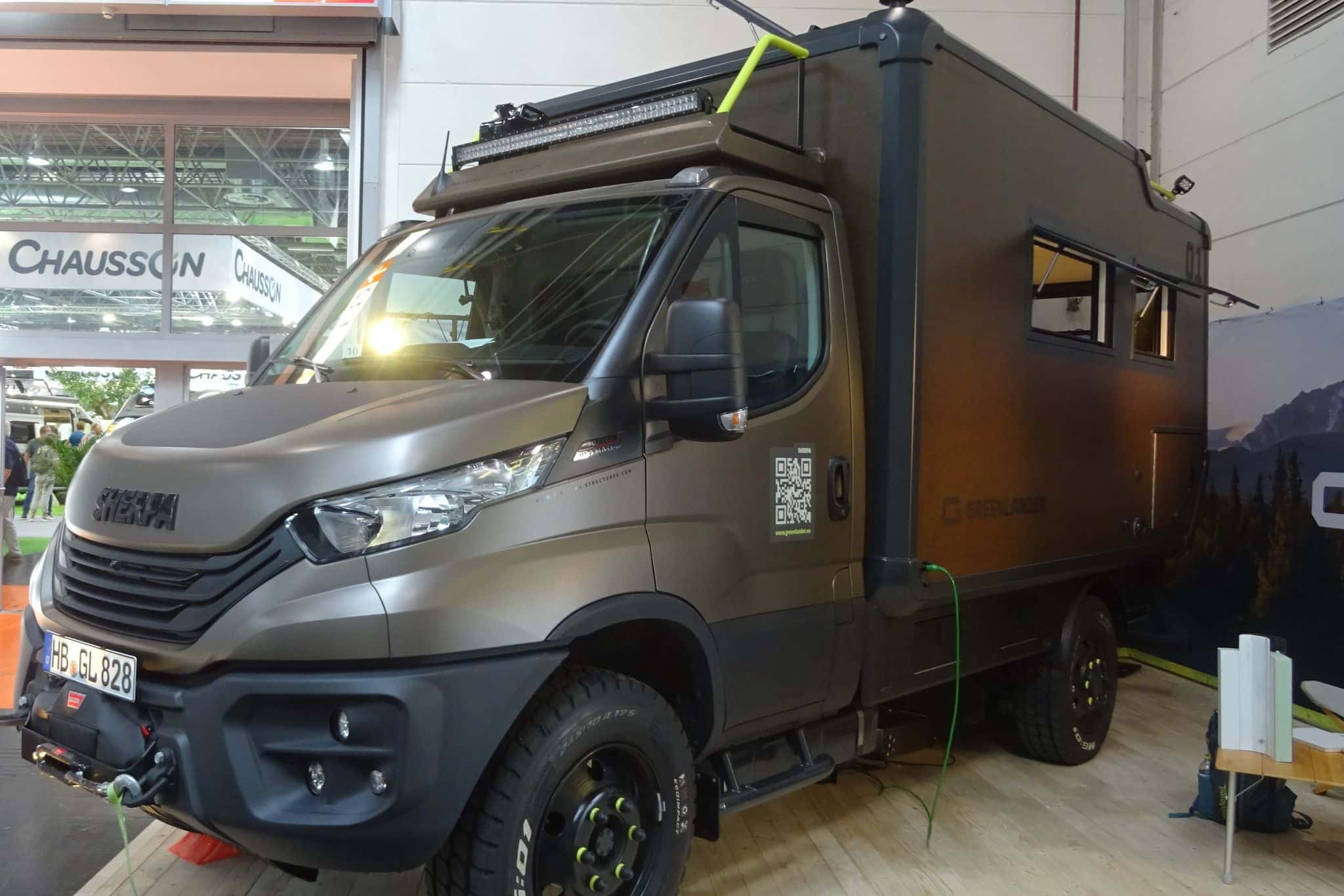 Greenlander Sherpa 4×4 (2025) – 2 kişilik dört tekerlekten çekişli çevre dostu lüks karavan