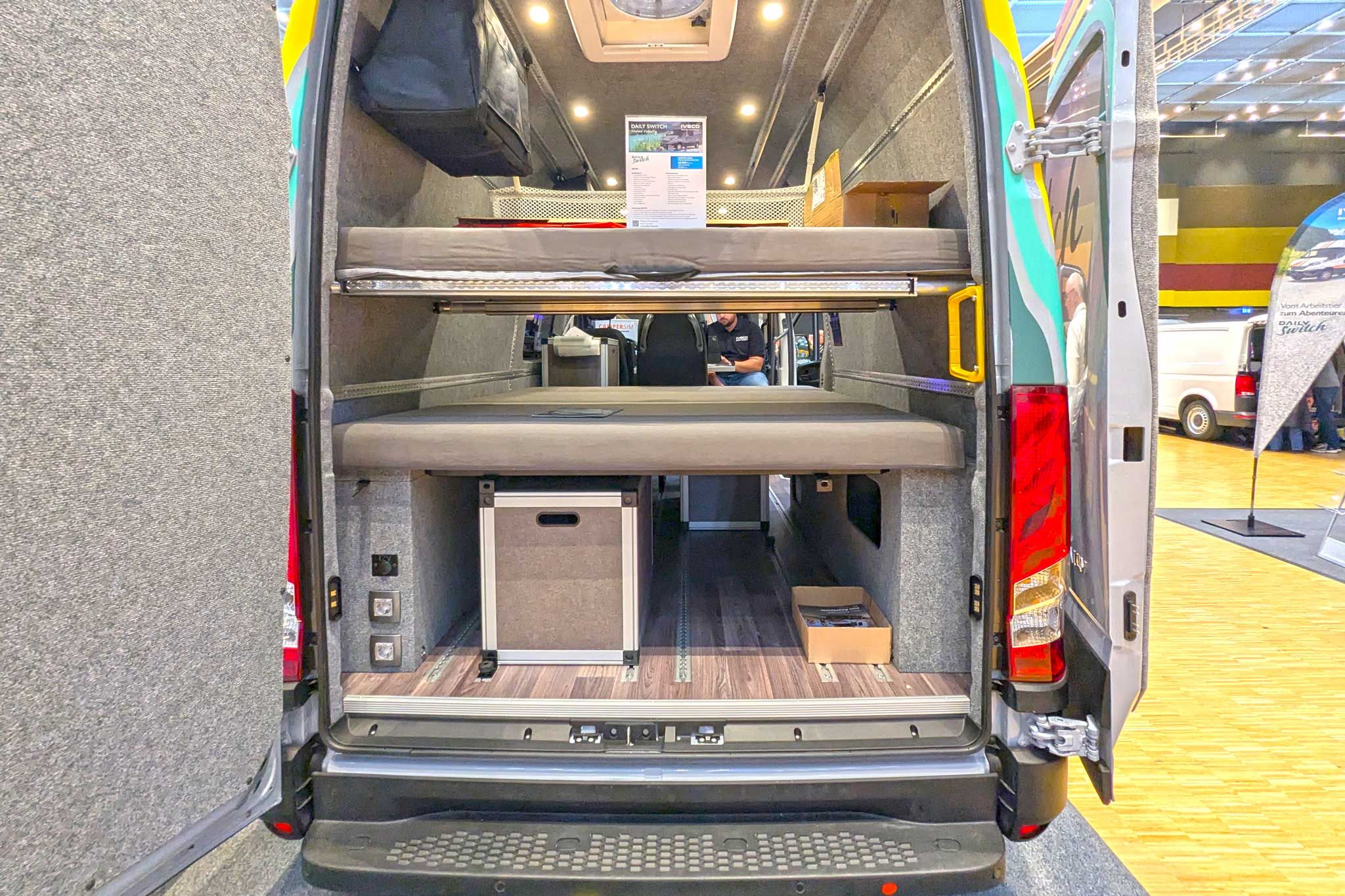 LMC Modo (2025) – Iveco Daily Switch için modüler mobilya sistemi sayesinde özelleştirilmiş genişleme